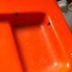 Office Patrick ginger paulus orange fiberglass 1970