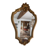 Gilded style mirror, 61x39 cm