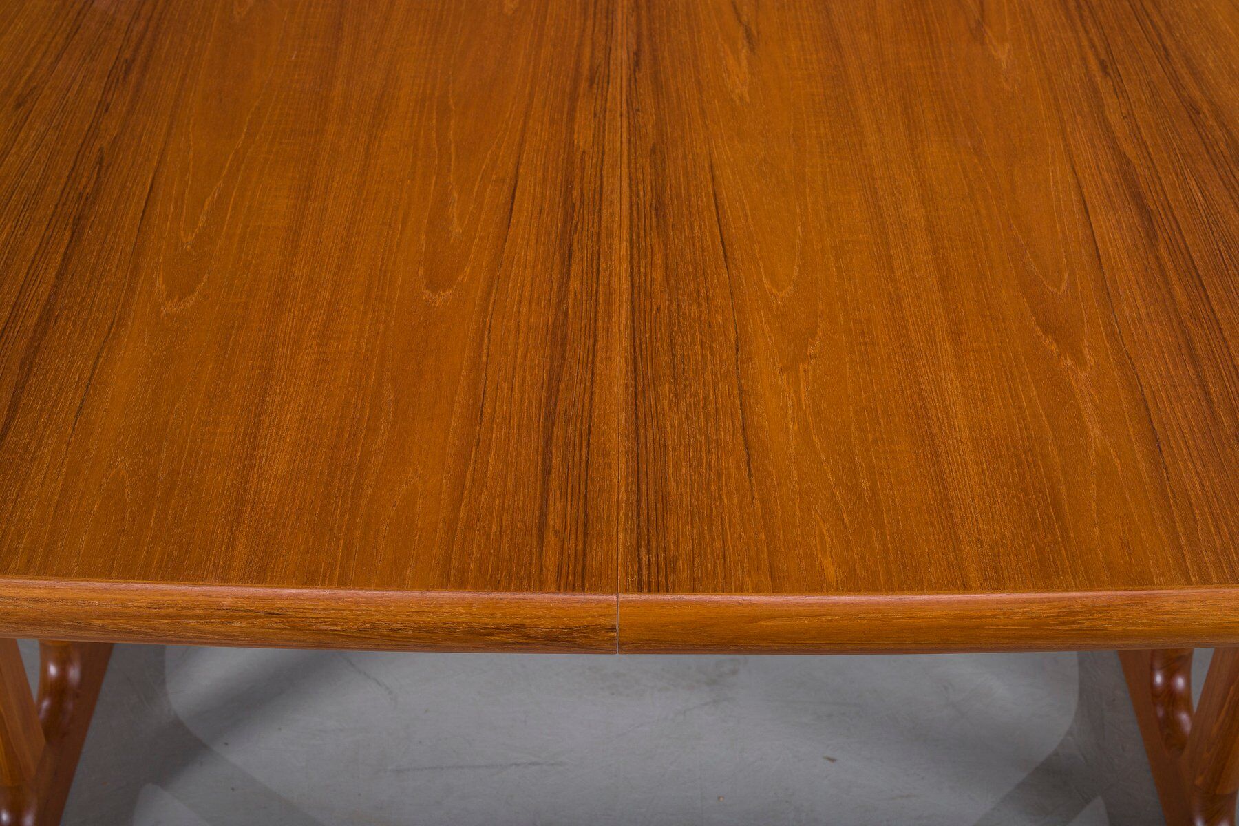 Table à manger extensible en teck de style danois de Glostrup, années 1960