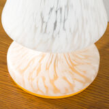 Glass table lamp, 1970s