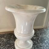 Medici vase in white marble