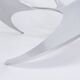 Knut Hesterberg for Ronald Schmitt Aluminum "Propeller" Coffee Table