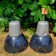 Set of two industrial style lamps