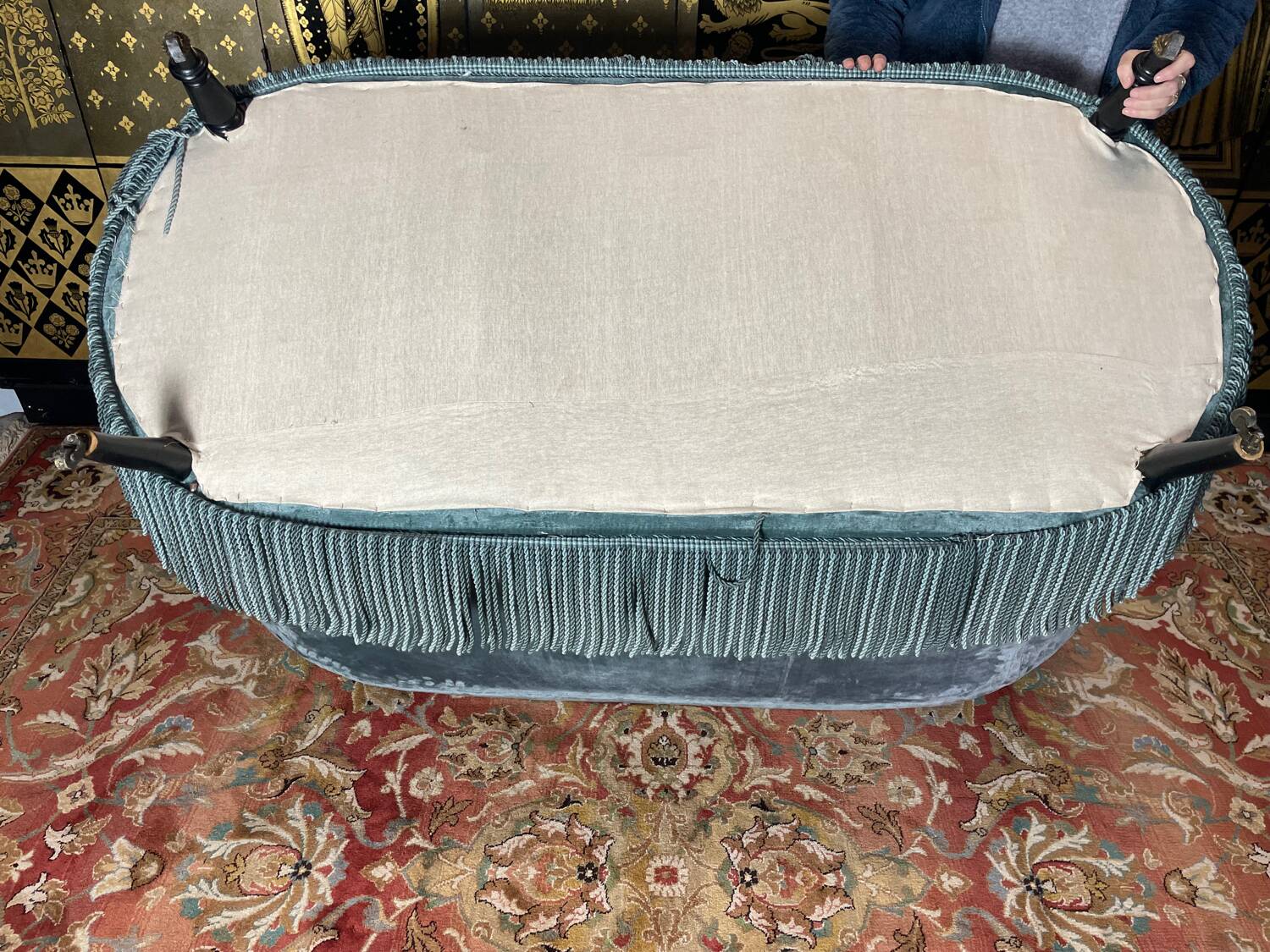 Sofa - toad bench Napoleon III period