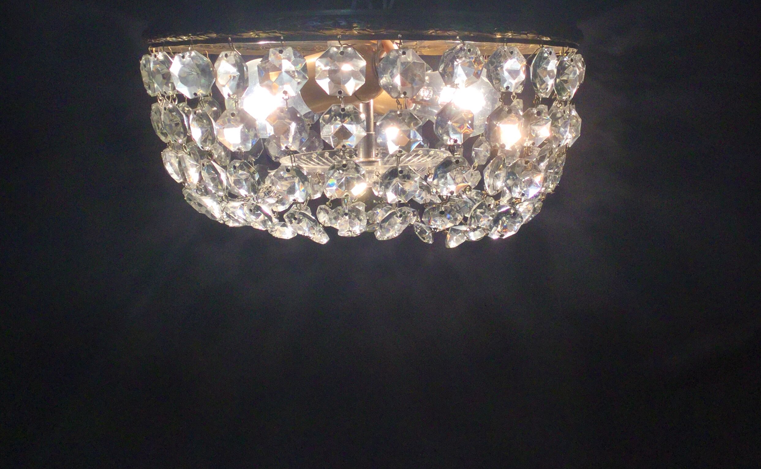 Bronze and Crystal Ceiling