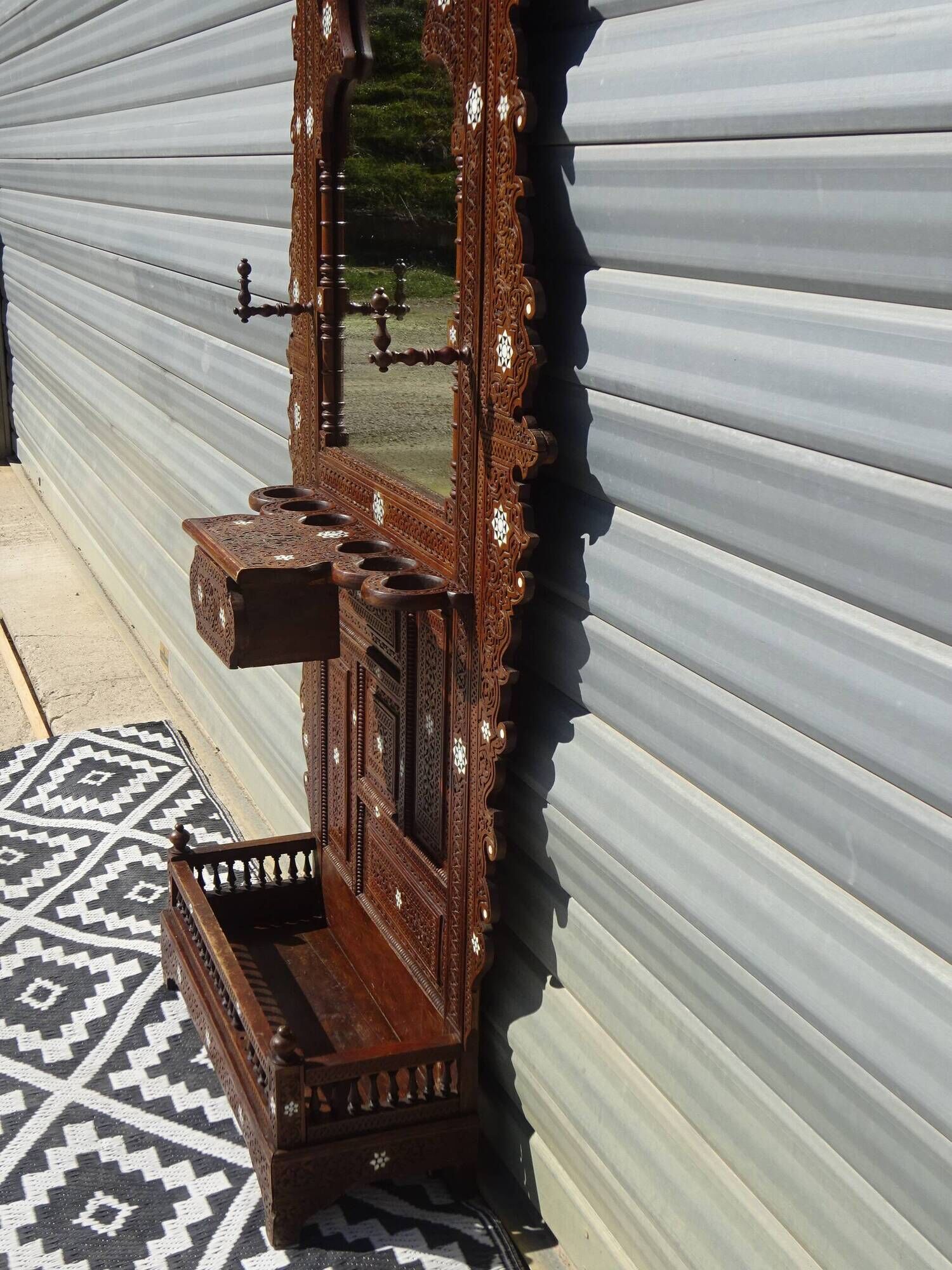 Old Syrian entrance furniture
