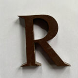 Metal letter