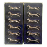 Vintage horse knife holder