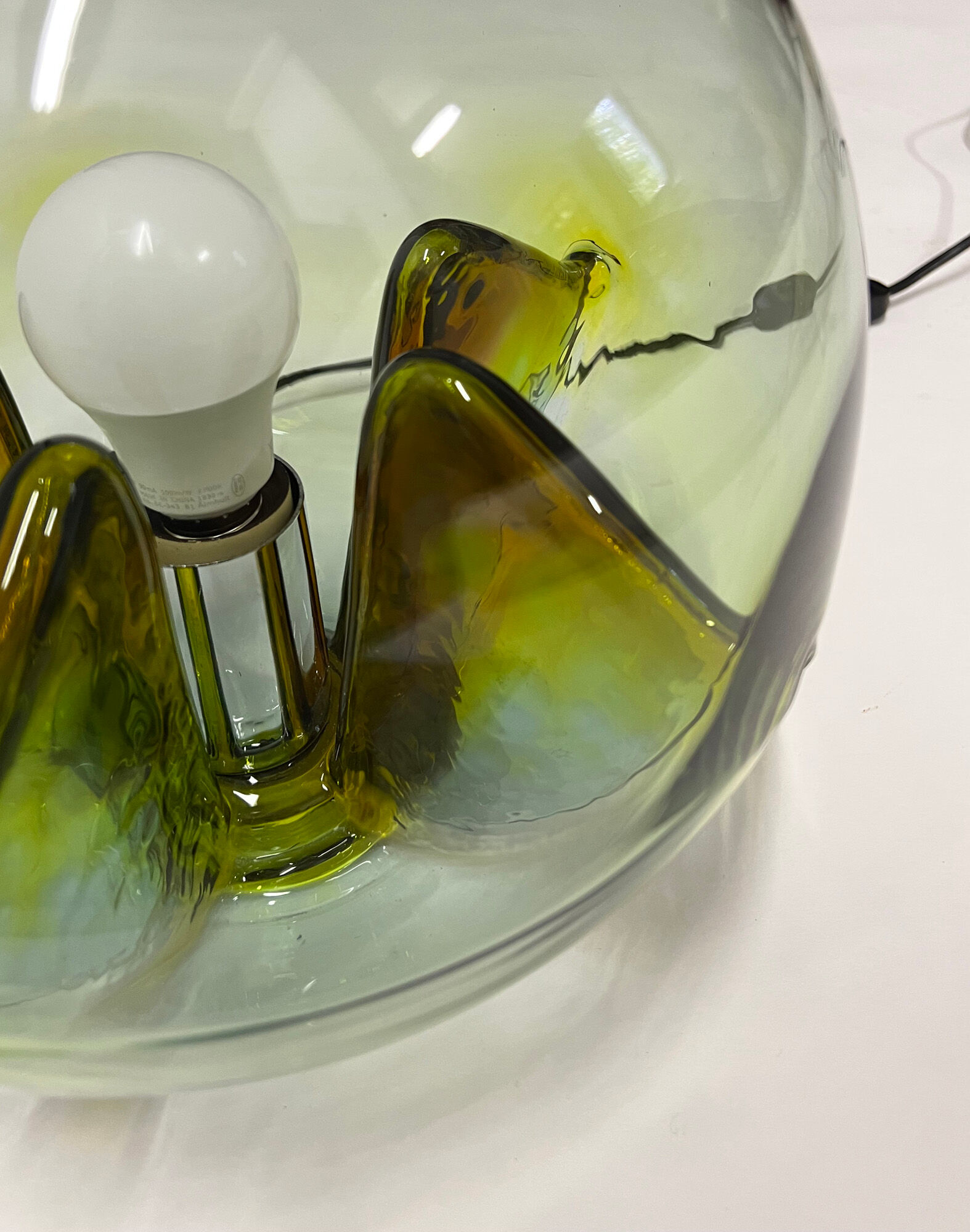 Nuphar Lamp By Toni Zuccheri For Veart 1970s