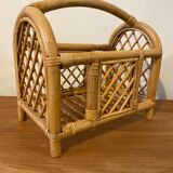 Rattan magazine door