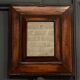 17th century wooden mirror frame