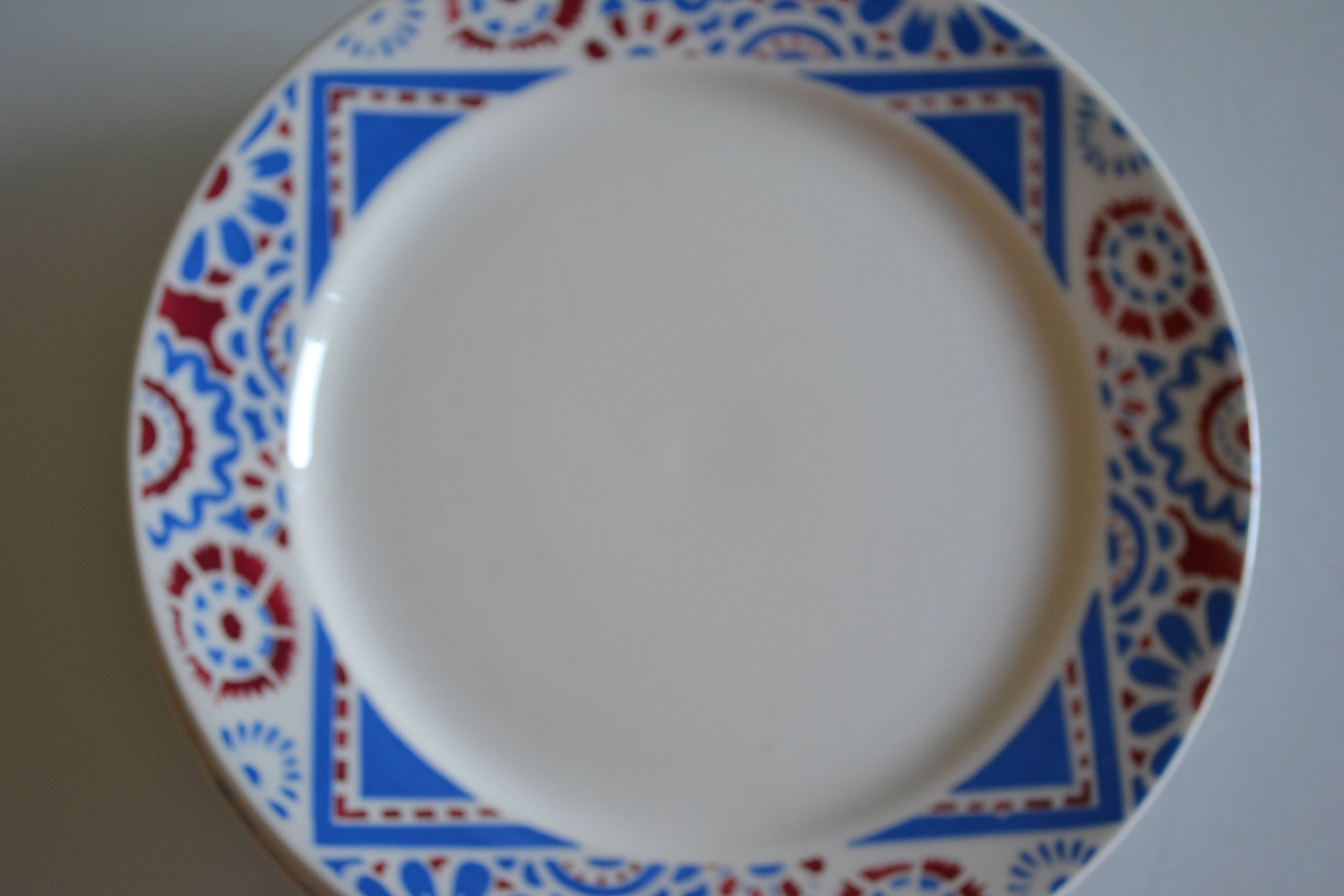Sarreguemines Tabriz Set of 6 dessert plates