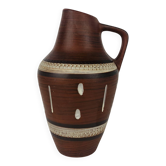 Vintage West German ceramic vase from the 1960s