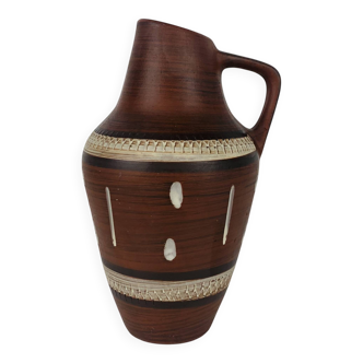 Vintage West German ceramic vase from the 1960s