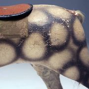 Antique rocking horse, Czechoslovakia, 1940s