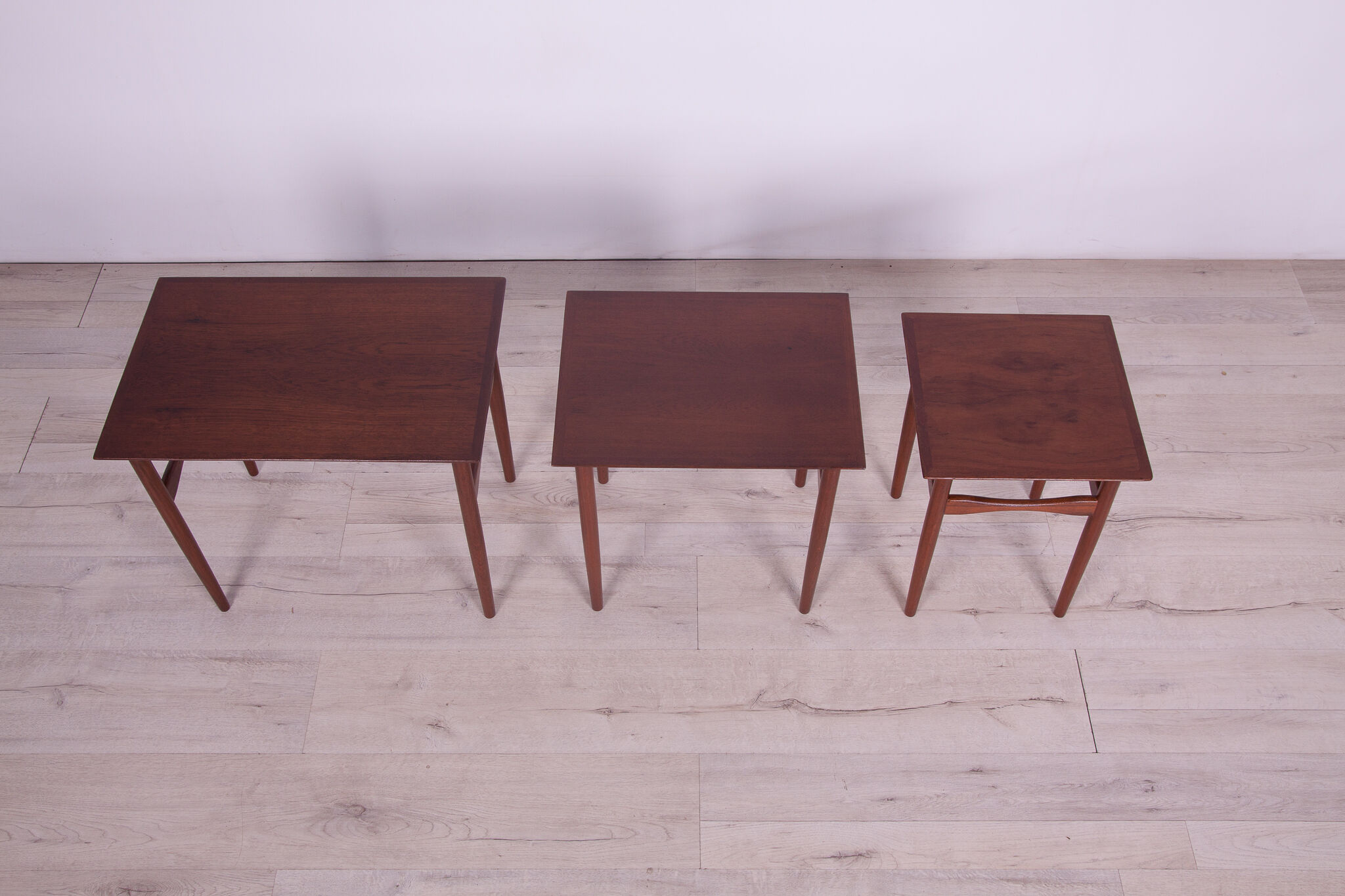 Danish nesting tables by Poul Hundevad for Fabian, 1960s, Set of 3