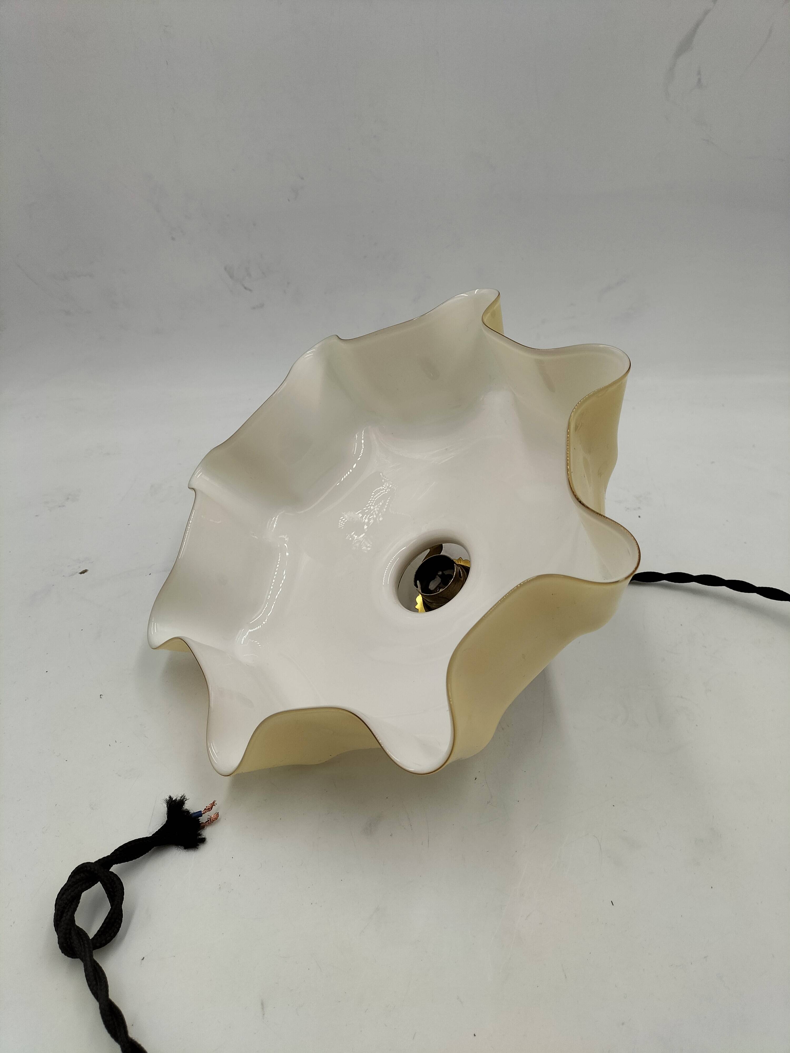 Opaline pendant light