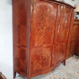 Armoire 2 portes marqueterie