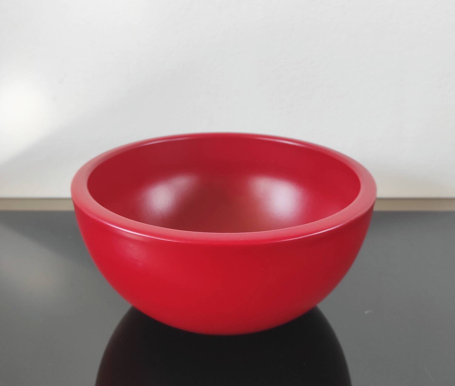 Vintage red ceramic bowl/cup - Made in Germany (1970s)