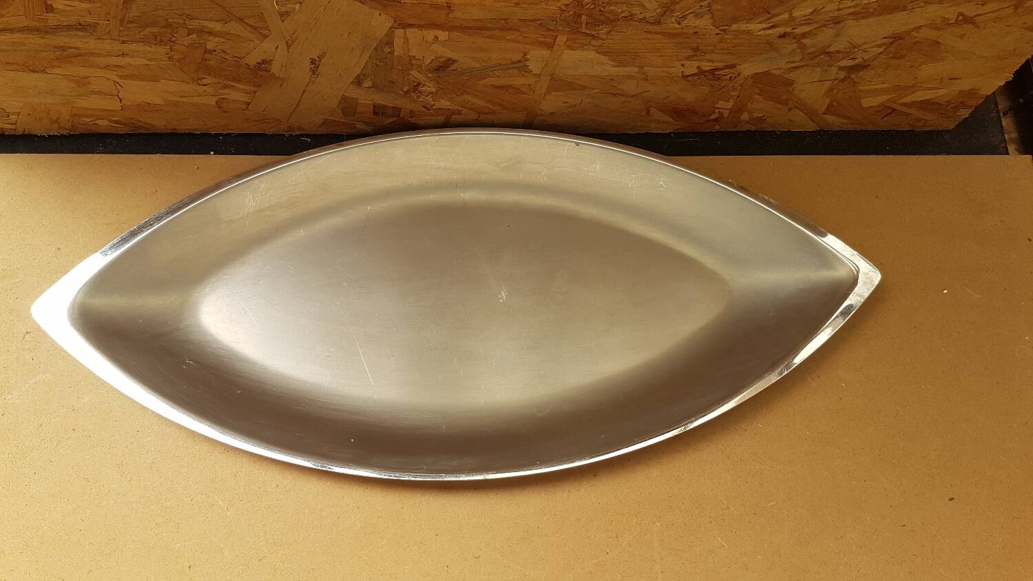 Old cosmos dish by guy degrenne vintage stainless steel