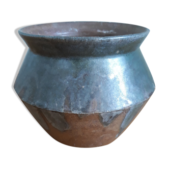 Ceramic pot vase signed C. Greber
