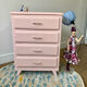 Commode vintage rose