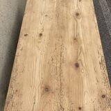 Antique coffee table in raw pine