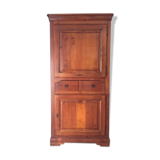 Man standing TV furniture - DVD player