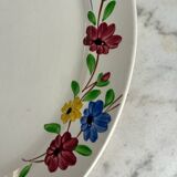 Oval presentation dish Sarreguemines Beausoleil