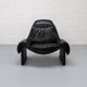 Saporiti Italia P60 armchair with ottoman