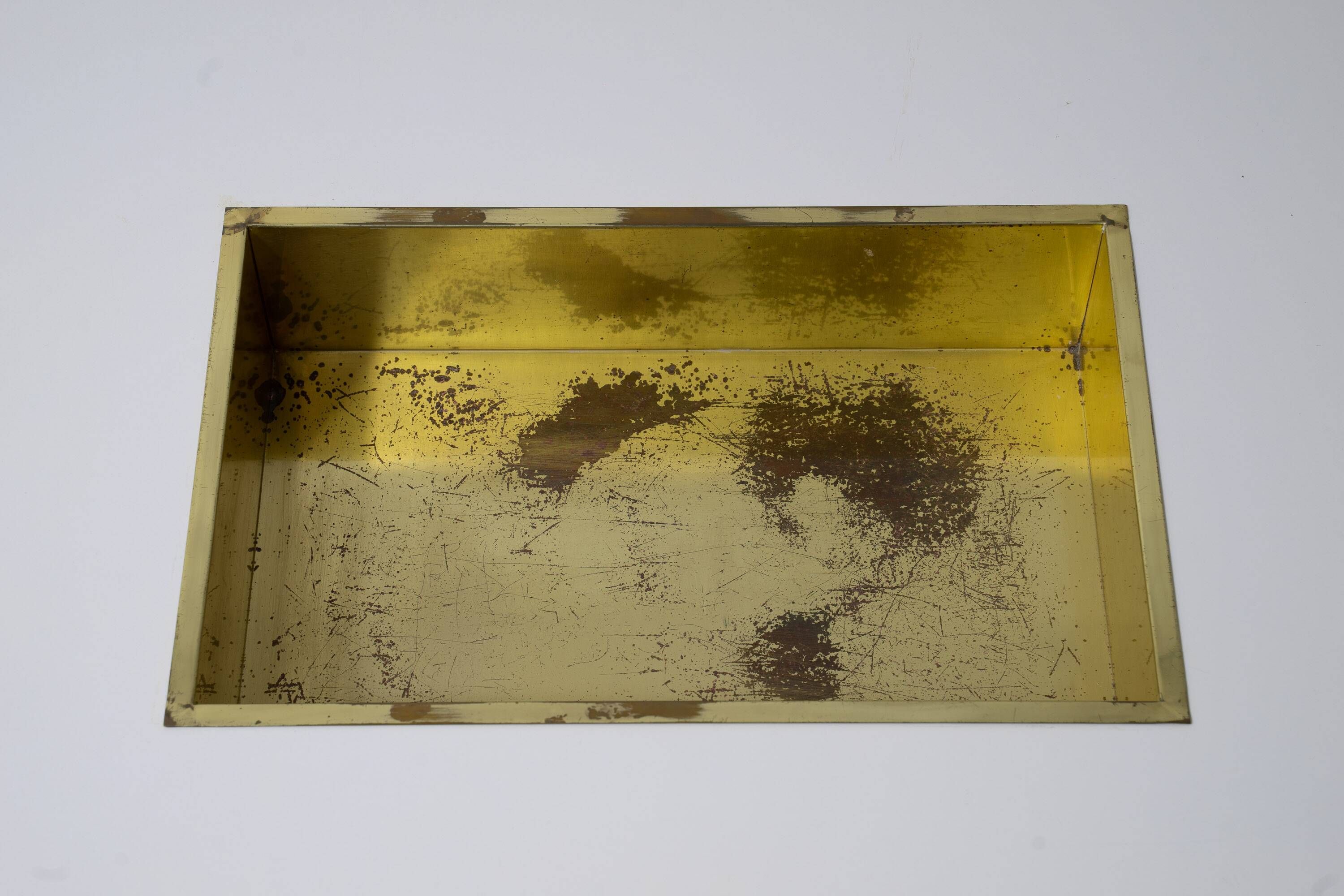 Willy Rizzo 'Alveo' coffee table with bar space, 1970s