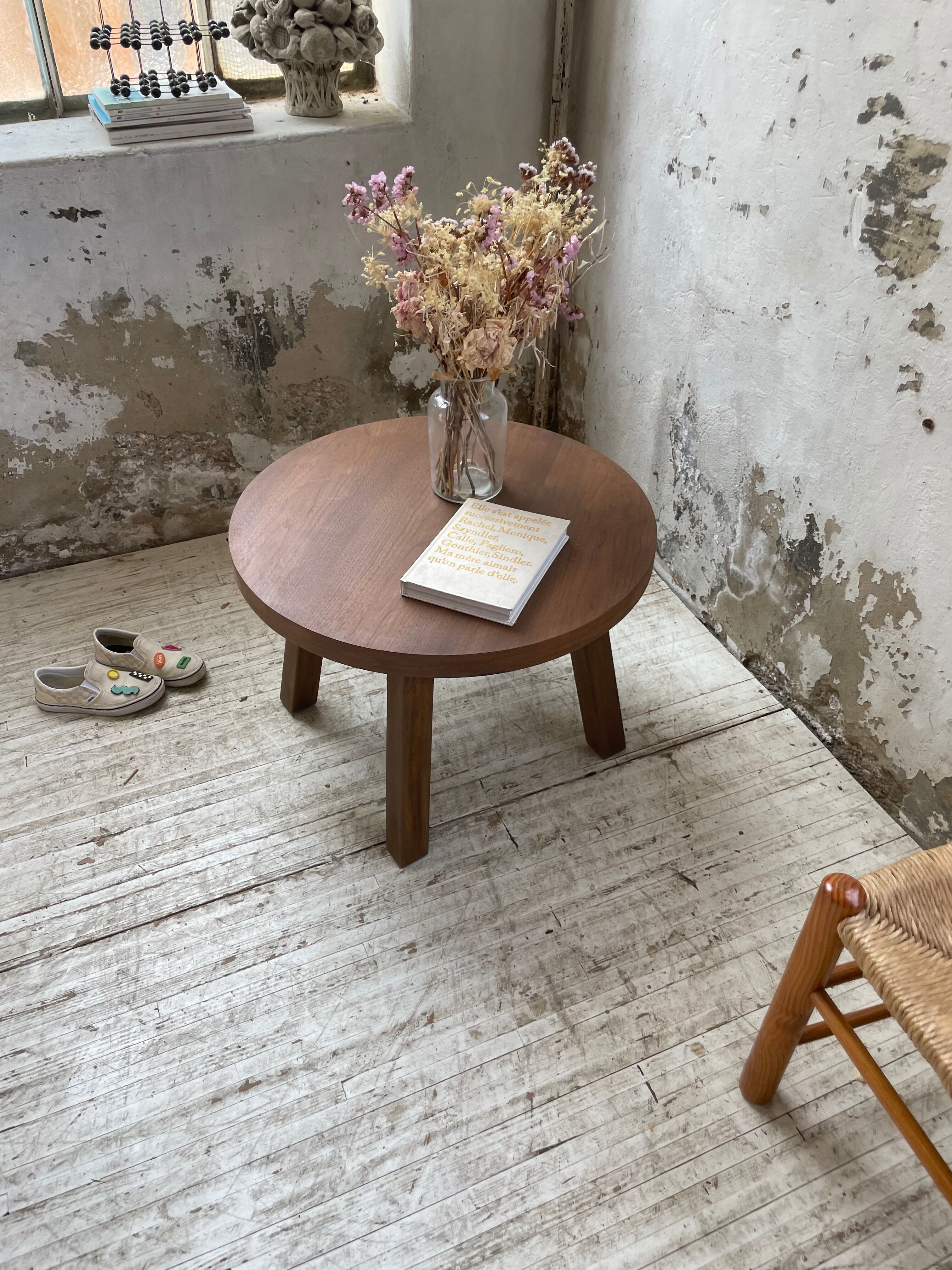 Elm coffee table 50s