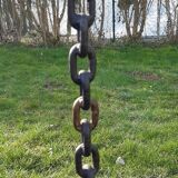 Original brutalist art chain link ashtray