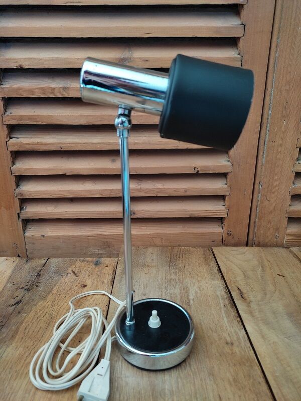 Bedside lamp desk living room design Original vintage old