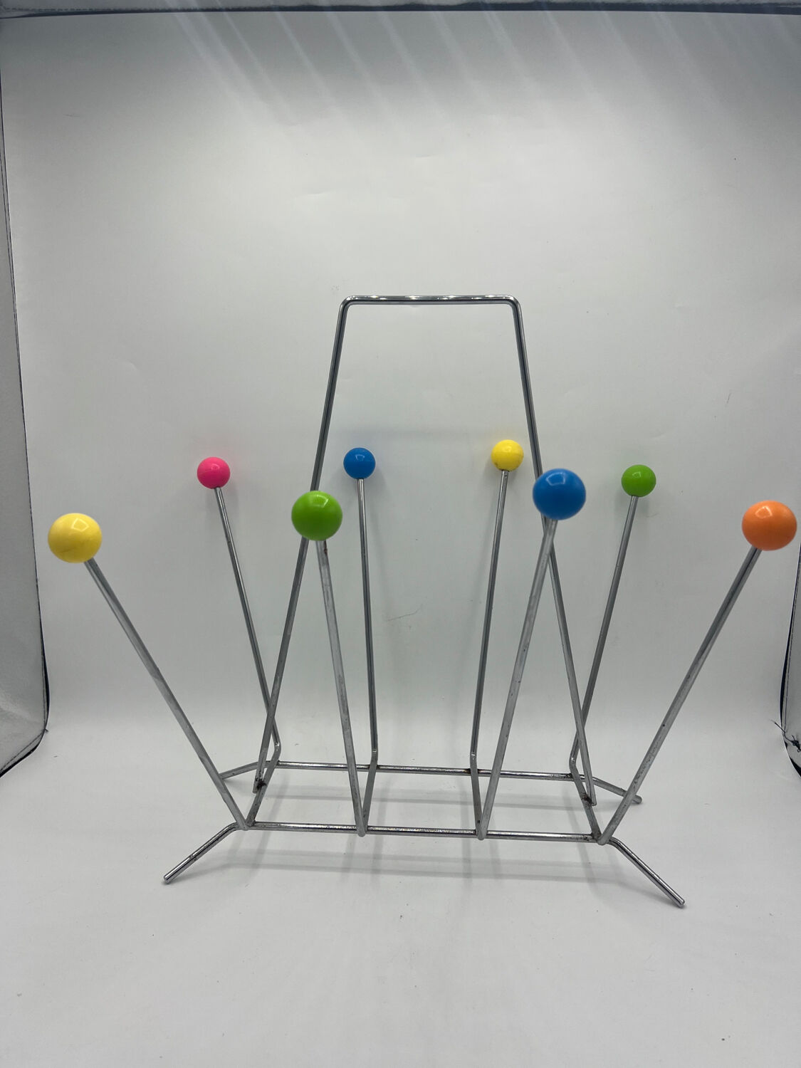 Vintage Sputnik magazine holder