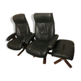 Fauteuils cuir