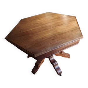 Table Napoléon III hexagonal - extensible