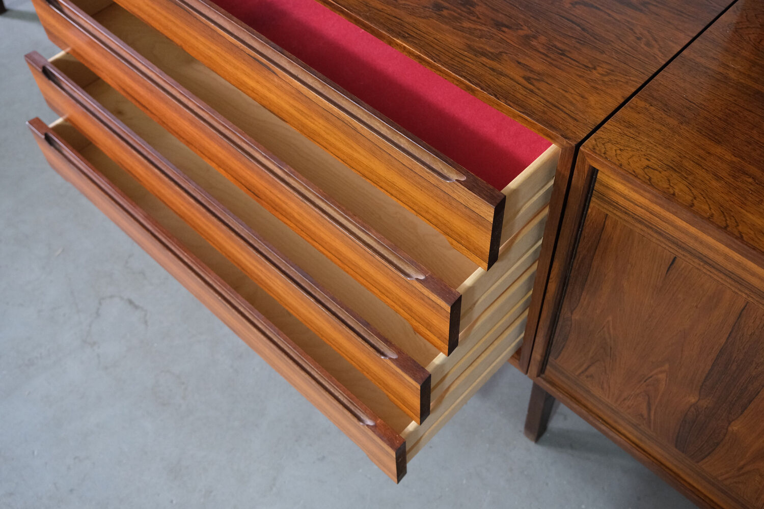 Rosewood wall unit Norway 1960’s