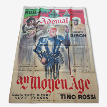 Affiche cinéma Ademaï au Moyen Age