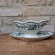 Old sauce boat on fixed frame Guadeloupe Saint Amand ceramic model