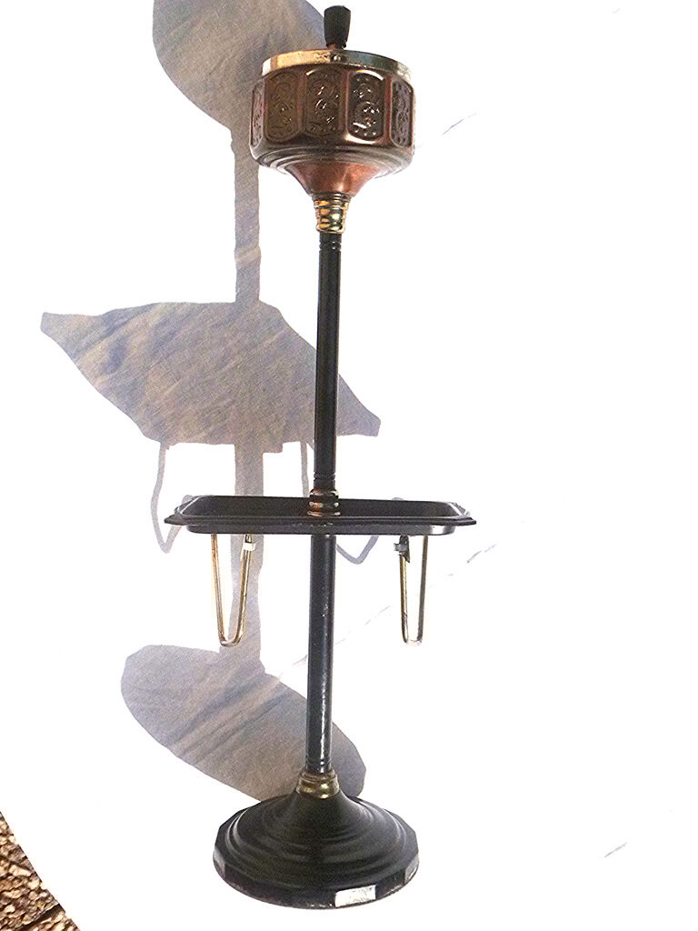 Vintage standing ashtray