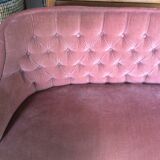Velvet sofa