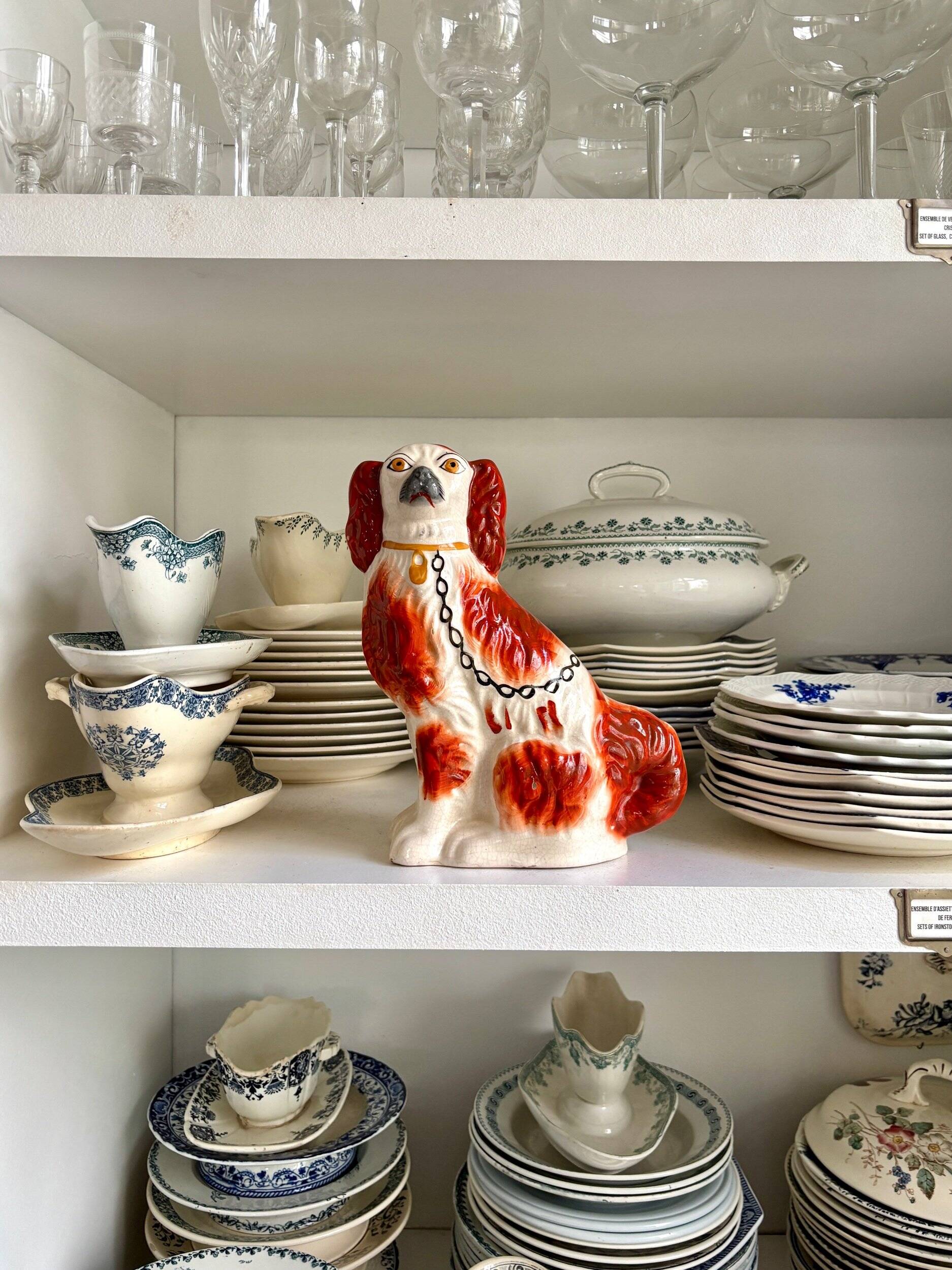 Dog, Cavalier King Charles Spaniel, Staffordshire No. 2, circa 1860
