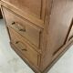 Oak and veneer counter or desk