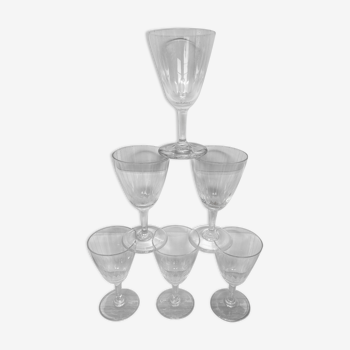 Set de 6 petits verres à liqueur