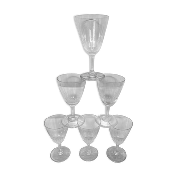 Set de 6 petits verres à liqueur