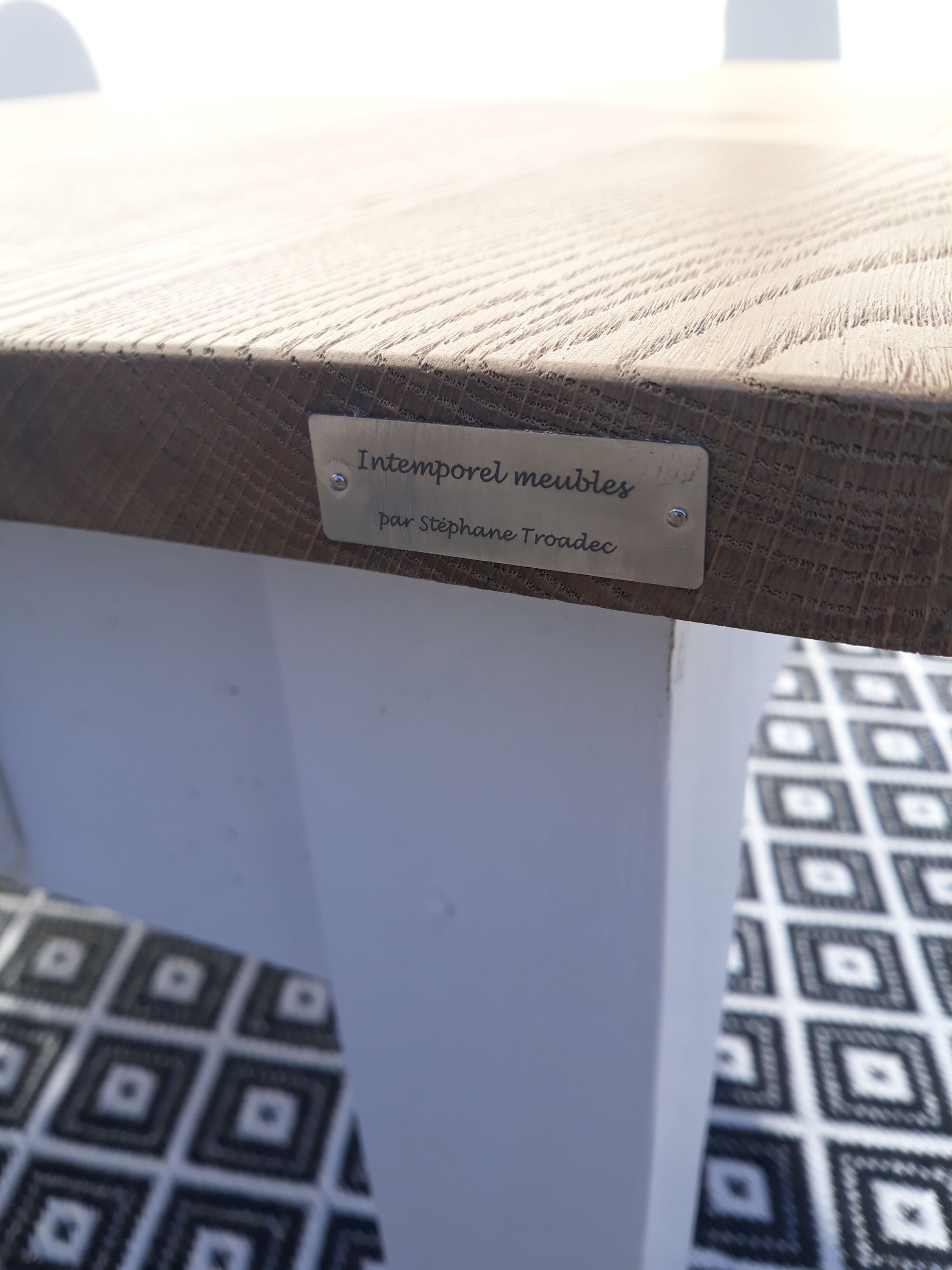 Solid oak farm coffee table