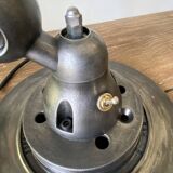 Jieldé lamp 1 arm 40cm industrial graphite Jean Louis Domecq 1950