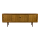 Vintage Teak Sideboard with Drawers and Sliding Doors, 1960s