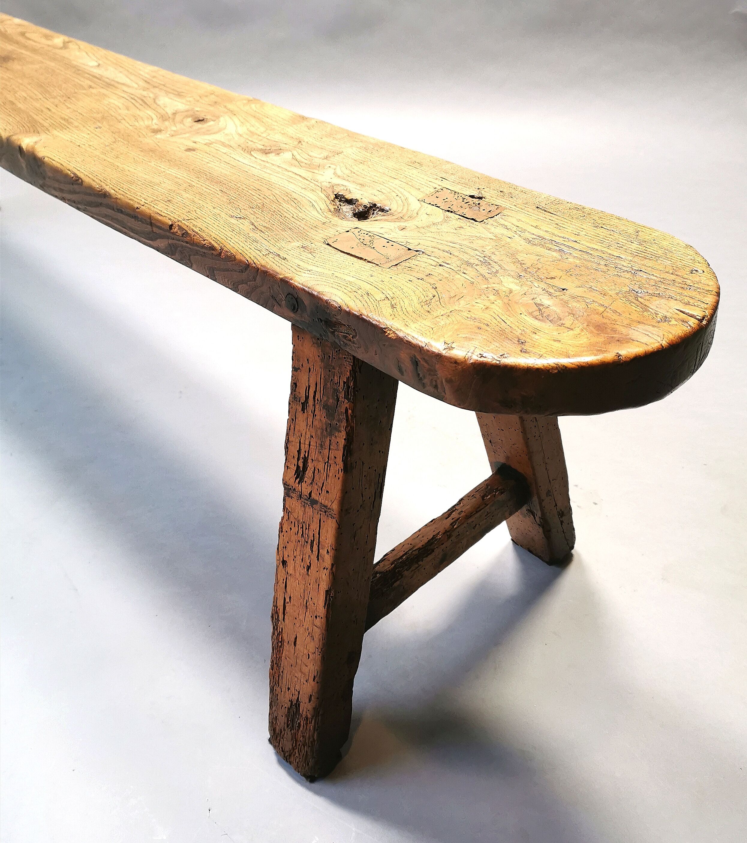 Old oak bench